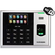 تصویر دستگاه حضور وغیاب کارابان مدل KTA-550 WIFI KARABAN KTA-550 WIFI TIME ATTENDANCE