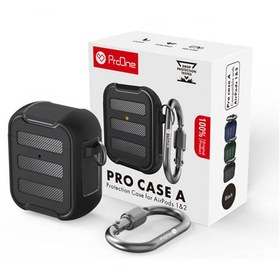 تصویر کاور پرووان مدل PRO CASE A مناسب برای AirPods 2 ProOne PRO CASE A Cover for AirPods 2