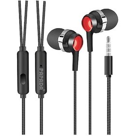 تصویر هندزفری PAPADA PA126 PAPADA PA126 classical universal earphone