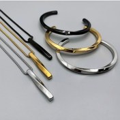 تصویر ست گردنبند و دستبند مردانه و زنانه 