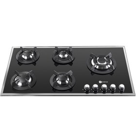 تصویر اجاق گاز شیشه ای ۵ شعله درسا مدل DG2110-5 Dorsa Glass Hob Model DG2110-5