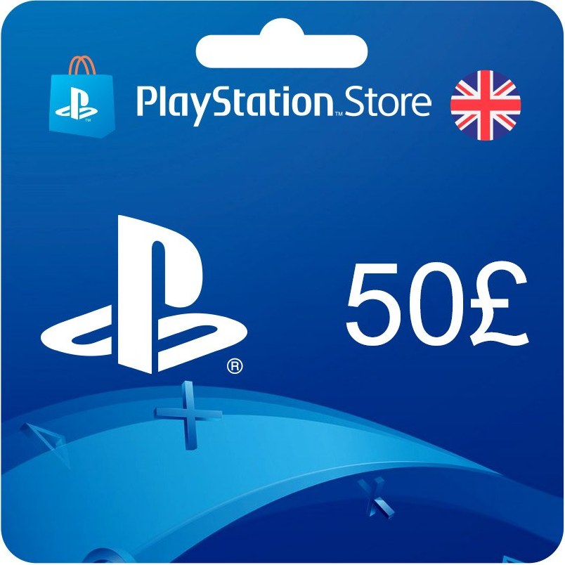 خرید و قیمت گیفت کارت 50 پوندی پلی استیشن (انگلیس) ا PSN Card 50