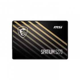 تصویر اس اس دی ام اس آی SPATIUM S270 SATA 2.5 960GB SSD MSI SPATIUM S270 SATA 2.5 960GB