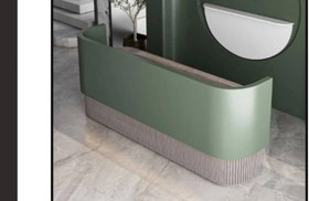 تصویر میز کانتر پذیرش - 120 / mdf 