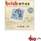 تصویر دماسنج و رطوبت سنج دیجیتال brisk مدل HT44 