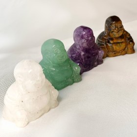 تصویر مجسمه سنگی بودا 