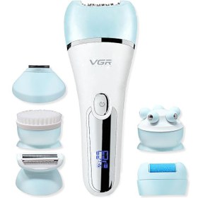 تصویر ست اصلاح موی بدن بانوان وی جی ار مدل V-733 - صورتی 