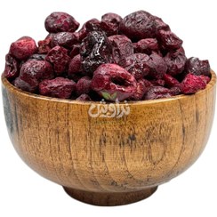 تصویر آلبالو خشک پفکی فریزدرایر 