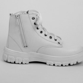 تصویر نیم بوت ساق بلند مشکی 