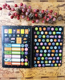 تصویر دفتر ۱۰۰برگ جلدسخت 