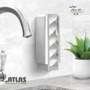 تصویر جامایع دستشویی اطلس مدل سبلان 