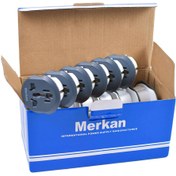 تصویر تبدیل دو شاخه برق مرکان ۳ به ۲ کیفیت عالی 