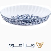 تصویر مرغ خوری بیضی طرح لوتوس گلد کیش سایز کوچک 