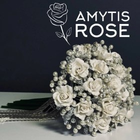 تصویر دسته گل عروس درناز مدل 502 