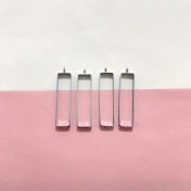 تصویر قاب گردنی مستطیل پلاک ماشین 