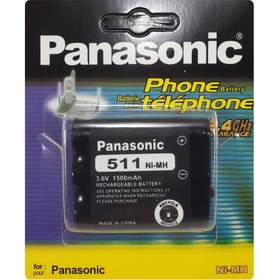 تصویر باتری تلفنی 3.6 ولت 1500mAh پاناسونیک | کد 511 | Pabasonic 