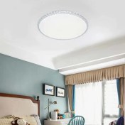 تصویر چراغ پنلی ۶۰ وات طرح کریستال ۳ حالته 