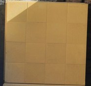 تصویر موزاییک پلیمری طرح کسری در ابعاد 50*50 - کرم kasra design polymer mosaic in dimensions 50x50