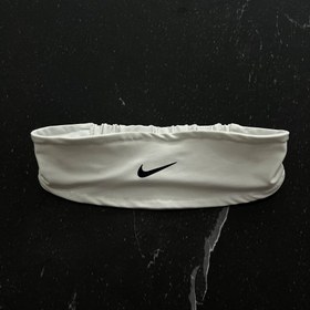 تصویر هدبند نایک ساده - سفید 