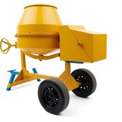 تصویر بتونیر ۴۰۰ لیتری موتور ۳ اسب تکفاز 