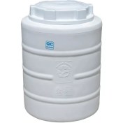 تصویر مخزن ۱۵۰ لیتری عمودی سه لایه خزر منبع | مدل KMB-V150 150 liter vertical three-layer tank Khazar Manb | Model KMB-V150