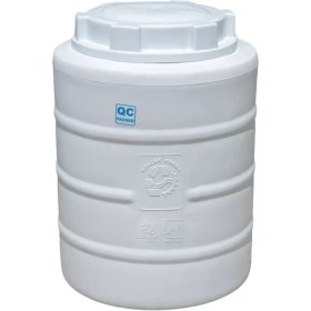 تصویر مخزن ۱۵۰ لیتری عمودی سه لایه خزر منبع | مدل KMB-V150 150 liter vertical three-layer tank Khazar Manb | Model KMB-V150