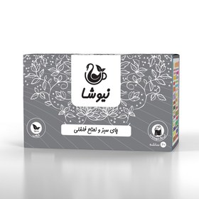 تصویر چای سبز و نعناع فلفلی نیوشا Peppermint + Green Tea