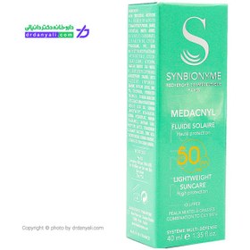تصویر کرم ضد آفتاب بی رنگ سین بیونیم مدل مداکنیل مناسب برای پوست چرب با SPF50 ا Medacnyl Sunscreen Cream Spf50 Medacnyl Sunscreen Cream Spf50