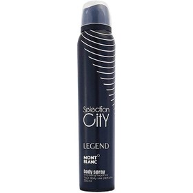 تصویر اسپری خوشبو کننده بدن مردانه Legend حجم 200میل سلکشن سیتی Selection City Body Spray Legend For Men 200ml