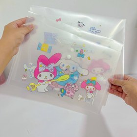 تصویر پوشه دکمه‌دار کرومی 