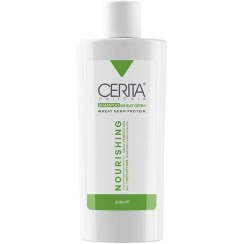 تصویر شامپو ضد ریزش و تقویت کننده سریتا مناسب موی چرب Cerita Shampoo for Greasy hair and Anti Hair Loss 200ml