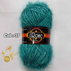 تصویر کاموا سوزنی رز - ۳۷ White rose