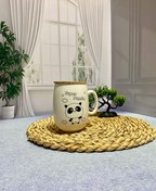 تصویر ماگ سرامیکی طرح پاندا در بامبو - طرح 2 