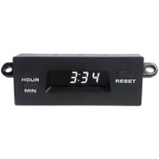 تصویر ساعت دیجیتال خودرو مدل CO-SEFID-3079 مناسب برای پراید 