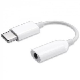 تصویر تبدیل Xiaomi شیائومی پورت Type C به پورت Aux (اصلی) Xiaomi Type-C To 3.5mm Audio Cable ORIGINAL