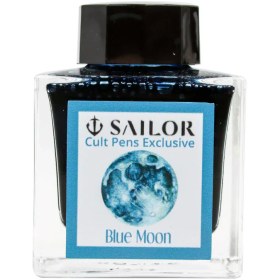 تصویر جوهر خودنویس سیلور ماه آبی SAILOR INK Exclusive Blue moon 