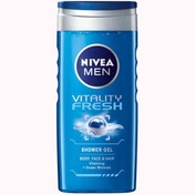 تصویر شامپو سر و بدن مردانه نیوآ مدل Vitality Fresh حجم 250 میلی لیتر ا Nivea Vitality Fresh Shampoo 250ml Nivea Vitality Fresh Shampoo 250ml