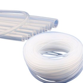 تصویر شیلنگ سلیکونی نسوز خارجی (350 درجه) سایز 3*2 