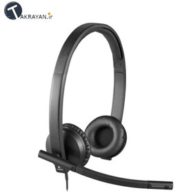 تصویر هدفون لاجیتک مدل H570E Stereo Logitech H570E Stereo Headset