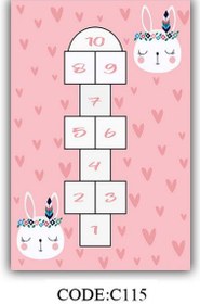 تصویر فرشینه کودک CODE:C115 