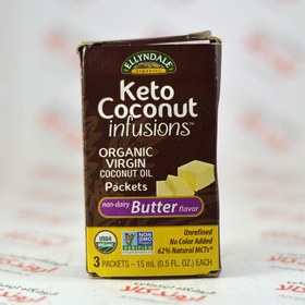تصویر روغن نارگیل بسته ای Nowfoods مدل Keto Coconut 