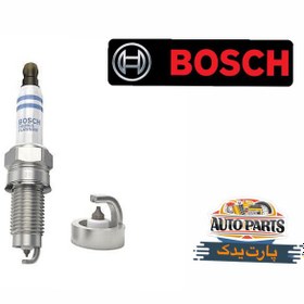 تصویر شمع موتور انژکتور تک پلاتین(8+) BOSCH 