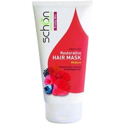 تصویر ماسک مو تیوپی فروتی میکس شون ا Schon Fruity Mix Hair Mask Schon Fruity Mix Hair Mask
