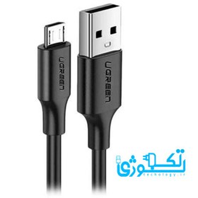 تصویر کابل شارژ و دیتا 2.4 آمپر Micro USB Male به USB 2.0 A Male یوگرین مدل US289 سری 60136 