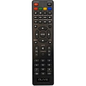 تصویر ریموت کنترل تلویزیون اولیو OLIVE /HORIONمدل 2022 REMOTE CONTROL OLIVE UNIVERSAL