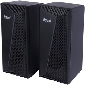 تصویر اسپیکر دو تکه Royal RSL-717 Royal RSL-717 DESKTOP SPEAKER