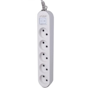 تصویر چند راهی 5 خانه فروزش FR355 با کابل 3 متری Foroozesh FR355 3m 5 Way Power Strip