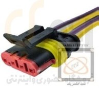 تصویر سوکت پمپ بنزین H30 کراس / MVM سوکت سما الکتریک 