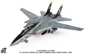 تصویر ماکت جنگنده اف 14 تامکت نیروی دریایی امریکا | JC Wings 1:72 Grumman F-14B Tomcat USN VF-103 Jolly Rogers 