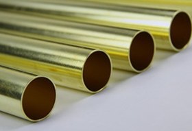 تصویر لوله برنجی 14 میل - 1 میلیمتر Brass tube 14 mm